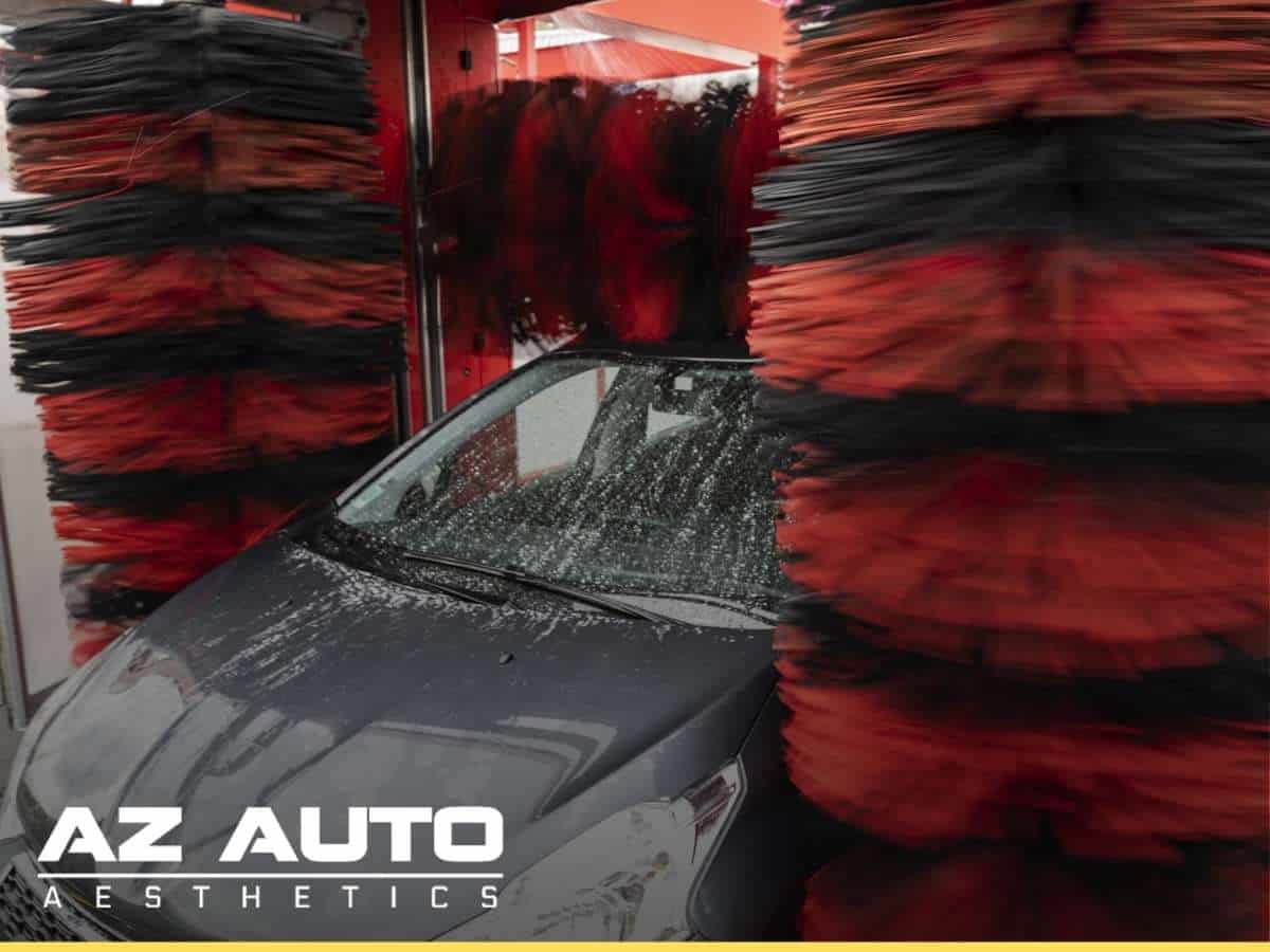 Automatic Car Washes Can Do More Harm Than Good To Your Car's Paint In Mesa, AZ.