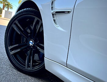 Powder Coat On BMW M4 Wheels And Rims
