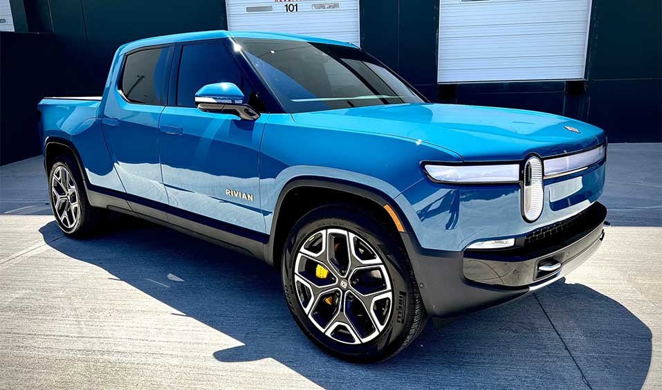 Auto Detailing For New And Old Rivian R1T Pickup Trucks And Other Models Near You