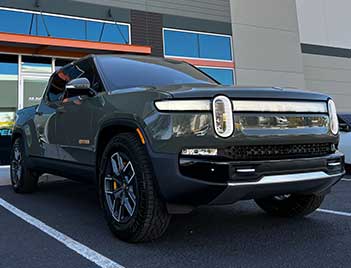 High Quality Vinyl Wrapping Service For Rivian Models At AZ Auto Aesthetics