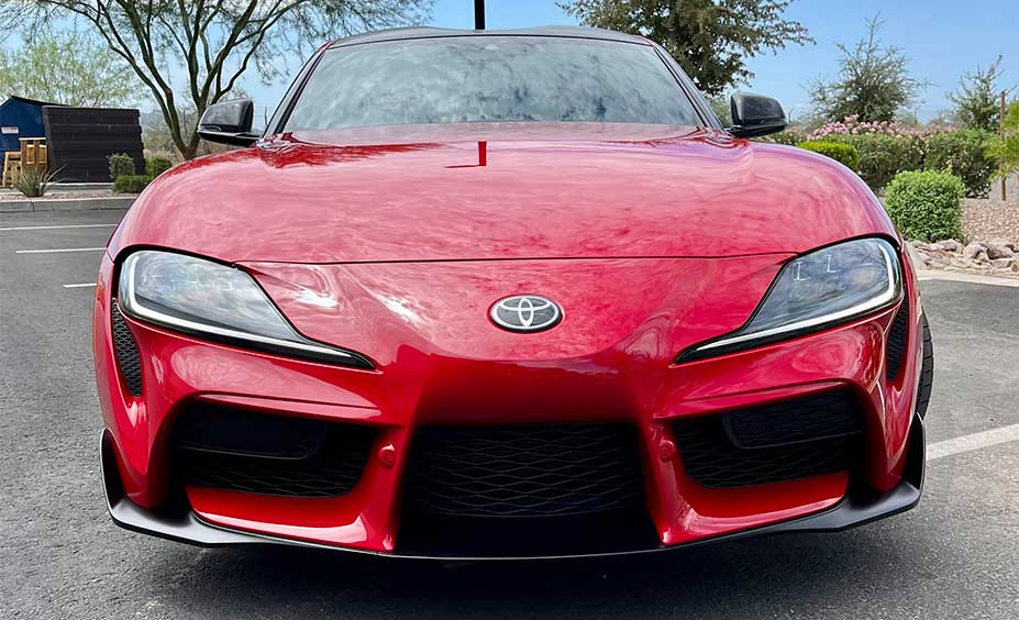 Auto Detailing On A 2020 Toyota Supra In Mesa