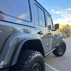 Full-Service Ceramic Coating And Clear Bra On Jeep Rubicon