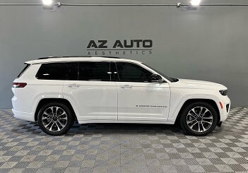 Jeep Grand Cherokee SUV Getting Auto Detailing Services At AZ Auto Aesthetics