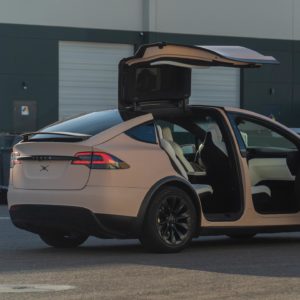 Custom Car Detailing And Polishing Services On Tesla