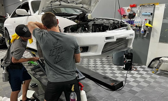 Auto Detailing And Clear Bra Installation On Subaru Impreza At AZ Auto Aesthetics