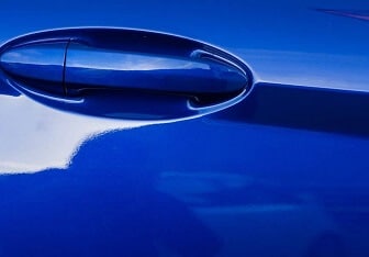 Paint Correction, Protection Restyling On Blue Subaru WRX
