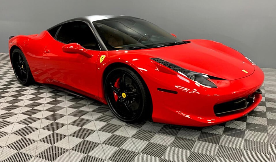 2013 Ferrari 458 Italia Serviced By Our Car Detailing Experts In Arizona