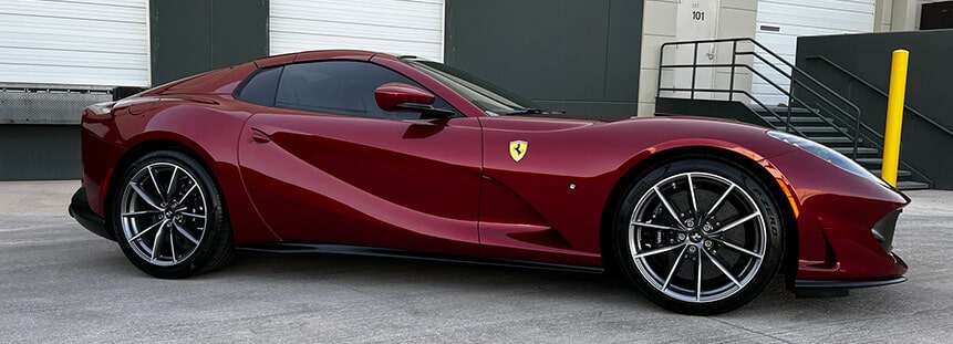 Full Service Auto Detail Shop For Ferrari 812 GTS, F-360, ROMA, F40 And More
