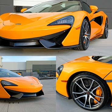 Latest Work On Orange McLaren 540C Car Model At AZ Auto Aesthetics