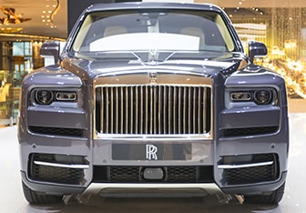 Rolls-Royce Cullinan With Clear Coat Paint Protection