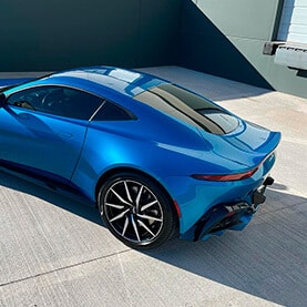 Ion Blue 2019 Aston Martin Vantage With Correction Package