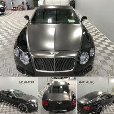 Bentley Continental GT With Clear Bra And Paint Correction