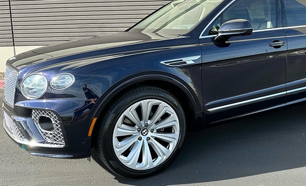 Premium Car Detailing Services On 2021 Bentley Bentayga