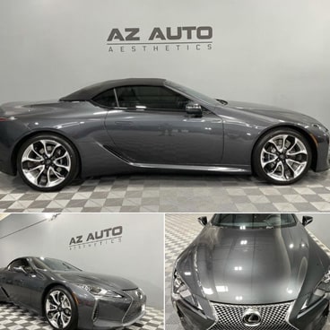 Gray Lexus LC 500 with Professional Paint Correction in Mesa, Arizona