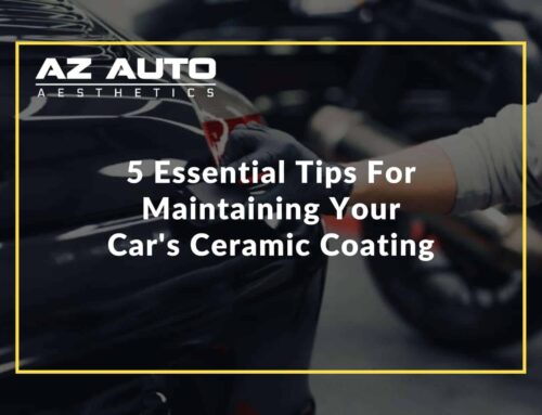 5 Essential Tips For Maintaining Your Car’s Ceramic Coating