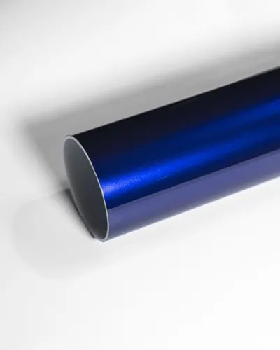 Candy Blue metallic color paint protection film by Pure PPF