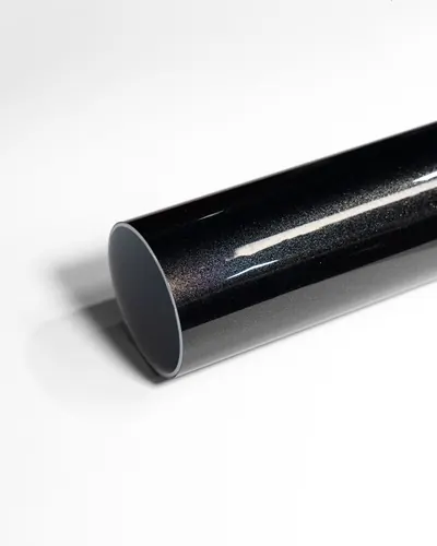 Galaxy Black metallic color paint protection film by Pure PPF