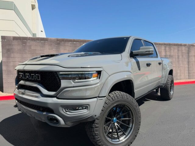 🛡️Built Wide - Covered Right.🛡️

This 2023 Ram TRX came in for targeted protection where it matters most. We installed our Highway Pack Coverage Option using @xpel Ultimate Plus Paint Protection Film, covering the paint-matched front bumper, grille, skid plate, rockers, and fender flares—areas that take the most abuse on and off the road.

This package keeps the custom-painted components protected from chips and debris without going full front, focusing on real-world impact zones.

Looking to protect your truck where it actually takes hits?

📞📲 Call or DM us today to book your Paint Protection Film install! 📞📲

Az Auto Aesthetics
7613 E Ray Rd #114, Mesa, AZ 85212
Open: M–F 8:30–6 PM | Sat 9–2 PM
https://wedetailaz.com
📞 (480) 241-9324

#xpel #xpelppf #ramtrx