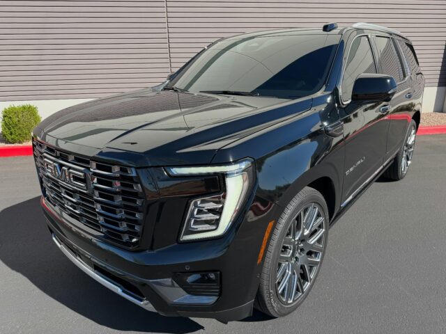 💎 Luxury Style & Maximum Protection 🛡️
This 2025 GMC Yukon Denali received our Full-Front Coverage using @xpel Ultimate Plus Paint Protection Film.
From its bold grille to its refined finish, this Denali is now shielded against rock chips, road debris, and everyday wear—keeping it showroom-ready for years to come.
Looking to elevate and protect your ride?
📞📲Call or DM us today to book your appointment!📞📲
Az Auto Aesthetics
7613 E Ray Rd #114, Mesa, AZ 85212
Open: M-F 8:30 to 6 pm | Sat 9 to 2 pm
https://wedetailaz.com
📞 (480) 241-9324
#gmcyukondenali #yukondenali #xpel #xpelultimateplus #xpelppf #arizonacars