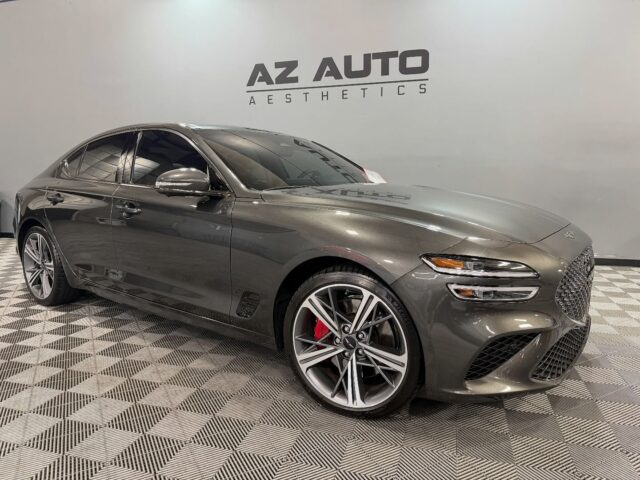 🏁Built to Perform. Finished with Protection.🛡️

This Genesis G70 received the full treatment — beginning with our Paint Correction to restore depth and clarity to its metallic finish.

We followed up with a @feynlab Ceramic Ultra V2 ceramic coating, delivering lasting gloss, extreme hydrophobic protection, and resistance to UV and chemical damage.

To shield against road wear, we installed @xpel Ultimate Plus Paint Protection Film across the full front end (Full bumper, Hood, Fenders, Mirror Caps, Headlights and Fog Lights), and finished with XPEL XR Prime Ceramic Tint on the windshield for superior heat rejection and optical clarity.

Looking to Protect your Vehicle for the road ahead? 

📞📲 Call or DM us today to schedule your vehicle for our Protection Services!📞📲

Az Auto Aesthetics
7613 E Ray Rd #114, Mesa, AZ 85212
Open: M–F 8:30–6 PM | Sat 9–2 PM
https://wedetailaz.com
📞 (480) 241-9324

#paintcorrectionspecialists #ppf #xpelppf #feynlab #ceramiccoatings #genesisg70 #g70 #ceramictint