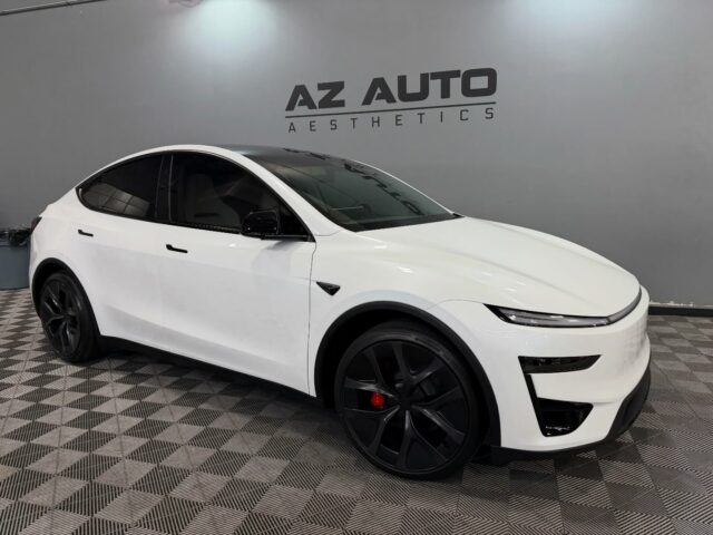 ⚡️Built for Daily Use. Protected for the Future Ahead!⚡️

This 2026 Tesla Model Y received a full Paint Correction followed by @feynlab Ceramic Ultra V2, restoring clarity and gloss before locking in long-term protection. We then installed our Full-Front Coverage Option using @xpel Ultimate Plus Paint Protection Film to shield high-impact areas from rock chips and road debris.

To finish it off, the vehicle received our 5-Window Ceramic Tint using @xpel XR Prime for heat rejection and interior comfort, along with @xpel Windshield Protection Film to guard against pitting and cracks.

Looking to protect your vehicle against Rock-Chips, UV-Rays, and Scratches?

📞📲 Call or DM us today to book your Paint Protection Film install! 📞📲

Az Auto Aesthetics
7613 E Ray Rd #114, Mesa, AZ 85212
Open: M–F 8:30–6 PM | Sat 9–2 PM
https://wedetailaz.com
📞 (480) 241-9324