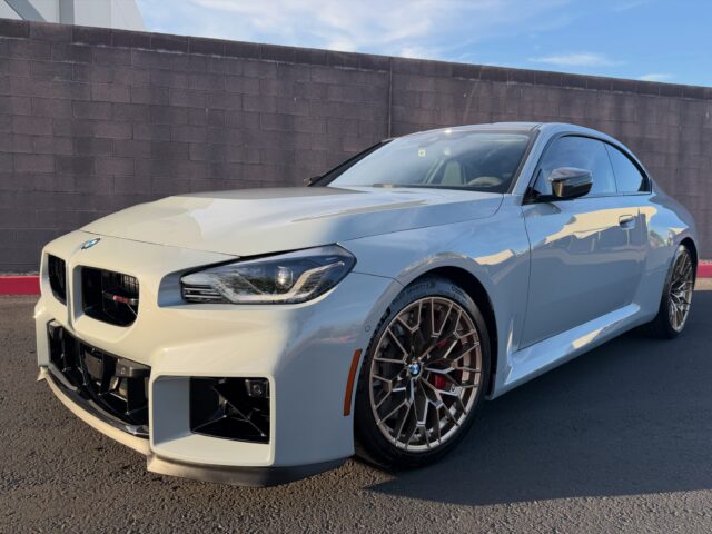 🛡️CS Performance - Protected Before the Spirited Driving.🛡️

This 2026 BMW M2 CS underwent our Paint Correction & Ceramic Coating using @feynlab Ceramic Ultra V2, refining the factory finish and bringing out its depth and clarity before adding long-term ceramic protection.

We then installed our Full-Front + Roof Coverage Option of @xpel Ultimate Plus Paint Protection Film, protecting the high-impact front end along with the exposed carbon fiber roof from rock chips, road debris, and everyday wear.

With a car as focused and special as the M2 CS, the goal is simple—protect the important surfaces without taking anything away from the car itself.

Ready to drive, not just preserve.

📞📲 Call or DM us today to book your Paint Correction, Ceramic Coating, or PPF install!

Az Auto Aesthetics
7613 E Ray Rd #114, Mesa, AZ 85212
Open: M–F 8:30–6 PM | Sat 9–2 PM
https://wedetailaz.com
📞 (480) 241-9324