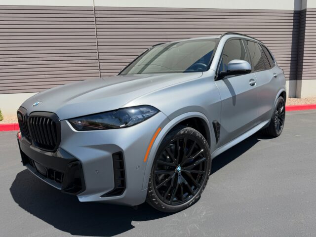 🕷️Stealth Fits the X5 Well.🕷️
This 2026 BMW X5 underwent our Full-Body Coverage Option of @xpel Stealth Paint Protection Film, giving the entire vehicle a satin finish while protecting every painted surface from daily wear, road debris, and the unexpected.

To complete the package, we installed our 7-Window Ceramic Tint using @xpel XR Prime Plus, helping reduce heat and improve cabin comfort without sacrificing visibility.

Our team wrapped this X5 up with @xpel Windshield Protection Film, helping defend against pitting, chips, and impact damage during everyday driving.

Looking to transform and protect your daily the right way?

📞📲 Call or DM us today to book your Paint Protection Film, Window Tint, or Windshield Protection! 📞📲

Az Auto Aesthetics
7613 E Ray Rd #114, Mesa, AZ 85212
Open: M–F 8:30–6 PM | Sat 9–2 PM
https://wedetailaz.com
📞 (480) 241-9324