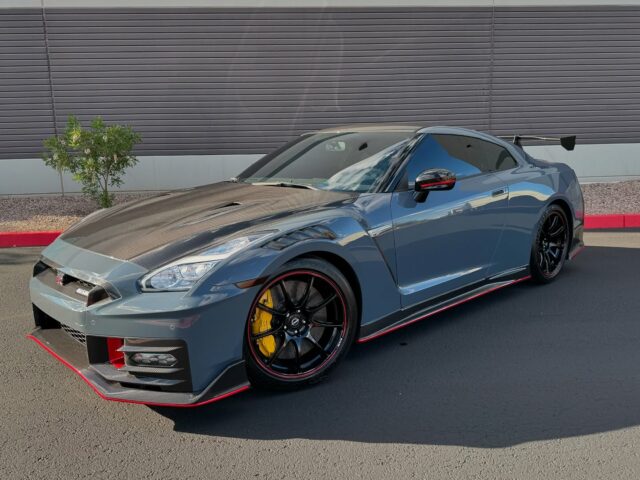 🕶️ Shaded from the UV rays ⛅️

This 2024 @nissan GTR underwent our @xpel prime XR plus series nano-ceramic windshield & window tint. Providing 99% improvement over bare factory glass in heat rejection. Also 99% effective in blocking UV rays from entering cabin. Lifetime warranty against discoloring, fading and peeling. 

Looking to add similar protection to your vehicle?

Call or DM us today to book your UV protection appointment!

Az Auto Aesthetics 
7613 E Ray Rd #114, Mesa, AZ
85212
Open:
M-F 8:30 to 6 pm 
Sat 9 to 2 pm 
https://wedetailaz.com
📞(480) 241-9324

#nissan #gtr #nismo #xpel #windowtint