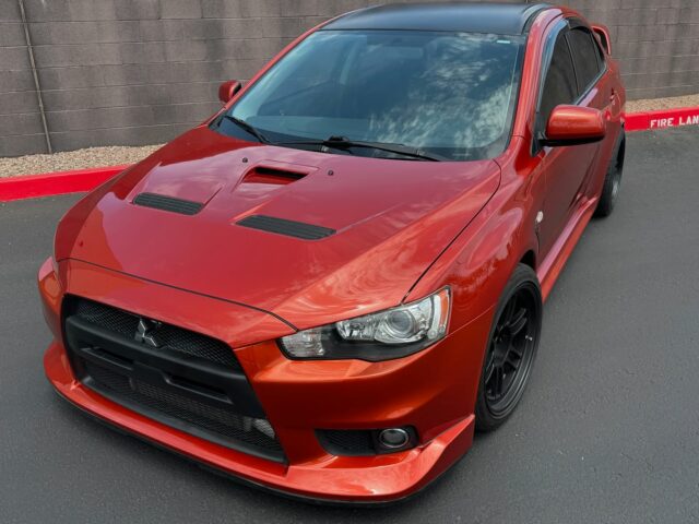 🏎️ Evo Fortified for the Streets🛡️

This @mitsubishimotors Evo underwent our Full Frontal Coverage option of @xpel Ultimate Plus .10mm Paint Protection Film. This Film coverage protects against Rock-Chips and Scratches where it’s needed most. The owner also opted for our rear splash guard coverage to ensure protection against rocks and other road debris. 

Looking for similar protection on your vehicle?

📞📲Call or DM us today to book your appointment!📞📲

Az Auto Aesthetics 
7613 E Ray Rd #114, Mesa, AZ
85212
Open:
M-F 8:30 to 6 pm 
Sat 9 to 2 pm 
https://wedetailaz.com
📞(480) 241-9324

#mitsubishi #evo #xpel #ppffilm