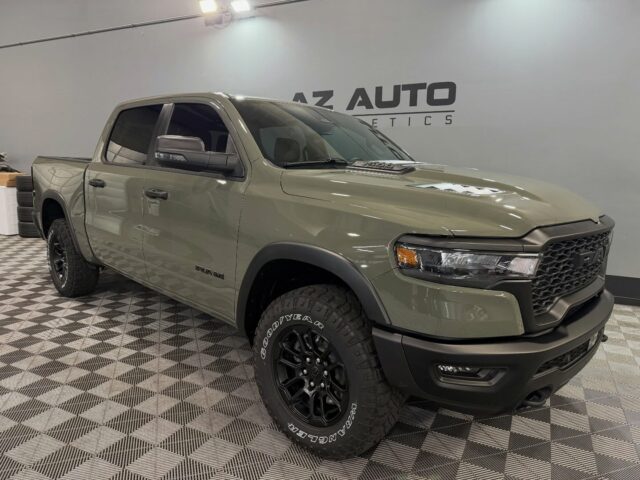 🪨The Miles Don’t Always Have to Show🪨
This 2025 Ram 1500 Bighorn came in for our Paint Correction & Ceramic Coating, removing the majority of surface defects and bringing the finish back to life. The vehicle was then protected with @feynlab Ceramic Ultra V2, delivering added depth, slickness, and long-term surface protection.

Up front, we installed our Full-Front Coverage Option of @xpel Ultimate Plus Paint Protection Film, protecting the highest-impact areas from rock chips and road debris while preserving the corrected finish.

Looking to clean up and protect your truck the right way?

📞📲 Call or DM us today to book your Paint Correction, Ceramic Coating, or PPF install! 📞📲

Az Auto Aesthetics
7613 E Ray Rd #114, Mesa, AZ 85212
Open: M–F 8:30–6 PM | Sat 9–2 PM
https://wedetailaz.com
📞 (480) 241-9324

#feynlab #xpel #rambighorn