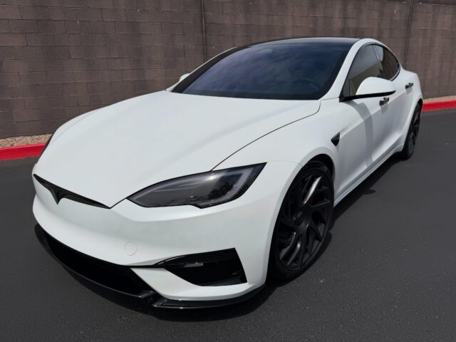 🕷️Stealth Mode, Fully Enabled.🕷️

This Tesla Model S underwent our Full-Body Coverage Option of @xpel Stealth Paint Protection Film, giving the entire vehicle a satin finish while protecting every panel from daily wear and road debris.

We followed it with a ceramic top coat, Wheels-Off + Brake Caliper Ceramic Coating, and a full window ceramic coating using @feynlab Ceramic Ultra V2 to help protect the finish, wheels, glass, and high-contact surfaces long-term.

The owner also opted for our 5-Window + Windshield Ceramic Tint using @xpel XR Prime Plus, improving heat rejection, reducing glare, and keeping the cabin more comfortable year-round.

To wrap it up, we installed our @xpel Windshield Protection Film along with smoked headlights, taillights, and reflectors to complete the look.

Looking to fully transform and protect your daily the right way?

📞📲 Call or DM us today to book your Paint Protection Film, Ceramic Coating, or Window Tint! 📞📲

Az Auto Aesthetics
7613 E Ray Rd #114, Mesa, AZ 85212
Open: M–F 8:30–6 PM | Sat 9–2 PM
https://wedetailaz.com
📞 (480) 241-9324

#xpel #feynlab #ppf