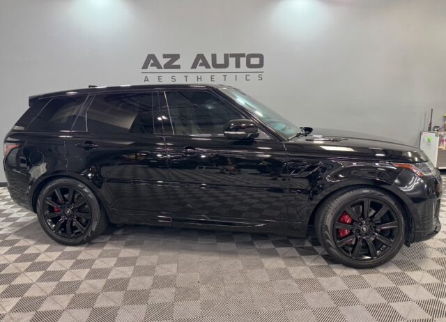 ⛅️ Shaded & Shining 💎

This @rangerover Sport underwent our paint correction and ceramic coating. Starting with a chemical pre-rinse to decontaminate the painted surface. Next we clay bar the paint for an exfoliation treatment. Our team then wraps up the correction with a mild cut compound providing a color refining polish for a combined ~60% defect removal and ~100% gloss enhancement. The last step is a @feynlab ceramic ultra base coat applied to all body panels, plastic and painted trim backed by a 5-year warranty.

Adding a touch of style & comfort this customer also opted for our @xpel prime XR plus series nano-ceramic windshield tint. Providing 99% improvement over bare factory glass in heat rejection. Also 99% effective in blocking UV rays from entering cabin. Lifetime warranty against discoloring, fading and peeling. 

Looking to add similar protection to your vehicle?

Call or DM us today to book your ceramic coating & UV protection appointment!

Az Auto Aesthetics 
7613 E Ray Rd #114, Mesa, AZ
85212
Open:
M-F 8:30 to 6 pm 
Sat 9 to 2 pm 
https://wedetailaz.com
📞(480) 241-9324

#xpel #rangerover #feynlab #windshieldtint