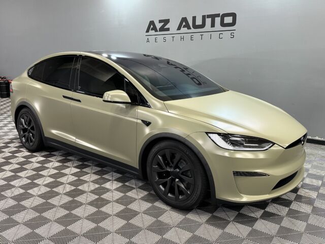 🐊This Model X is now a part of the Jungle!🐊
This 2024 Tesla Model X underwent a Full-Body Vinyl Wrap. Now finished in Satin Khaki, this Model X stands out from the rest. 

Dreaming of changing your vehicle’s color? 

📞📲Call or DM us today to get your vehicle scheduled!📞📲

#colorchange #vinylwrap #vinylcommunity #tesla #teslamotors #teslamodelx #modelx #elonmusk #arizona #carsofinsta #arizonacarscene #arizonacars