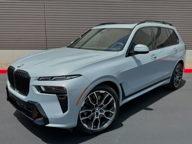 🛡️Shielded for the roads ahead 🏔️

This 2026 @bmw X7 underwent our paint correction and ceramic coating. Starting with a chemical pre-rinse to decontaminate the painted surface. Next we clay bar the paint for an exfoliation treatment. Our team then wraps up the correction with a mild cut compound providing a color refining polish for a combined ~60% defect removal and ~100% gloss enhancement. The last step is a @feynlab ceramic ultra base coat applied to all body panels, plastic and painted trim backed by a 5-year warranty.

This customer also opted for our Full-Frontal Coverage option of @xpel Ultimate Plus .10mm Paint Protection Film. This Film coverage protects against Rock-Chips and Scratches where it’s needed most. 

Looking to add similar protection to your vehicle?

Call or DM us today to book your ceramic coating & paint protection film appointment!

Az Auto Aesthetics 
7613 E Ray Rd #114, Mesa, AZ
85212
Open:
M-F 8:30 to 6 pm 
Sat 9 to 2 pm 
https://wedetailaz.com
📞(480) 241-9324

#bmw #x7 #xpelultimateplus #feynlab