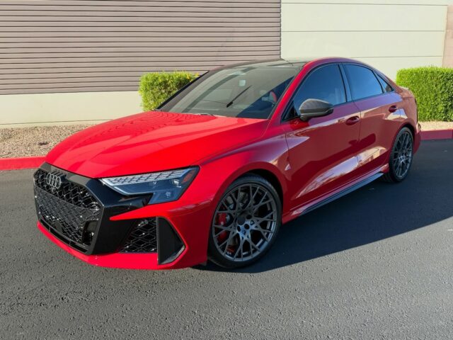 🇩🇪Five-Cylinder Sound, Without the Scars.🛡️
This Audi RS3 came in for a full setup focused on protection and detail. We started with our Paint Correction & Ceramic Coating, refining the finish and bringing out clean, sharp clarity. The vehicle was then protected with @feynlab Ceramic Ultra V2, delivering added depth, slickness, and long-term surface protection.

Up front, we installed our Full-Front Coverage Option of @xpel Ultimate Plus Paint Protection Film, protecting the highest-impact areas from rock chips and road debris. The owner also opted for additional PPF coverage on the B-pillars, side skirts, spoiler, and diffuser to keep the carbon protected where it matters most.

To complete the build, we performed a Wheels-Off Ceramic Coating using @feynlab and installed our 5-Window + Windshield Ceramic Tint using @xpel XR Prime, improving heat rejection and overall driving comfort.

Looking to protect your performance build the right way?

📞📲 Call or DM us today to book your Paint Correction, Ceramic Coating, PPF, or Window Tint! 📞📲

Az Auto Aesthetics
7613 E Ray Rd #114, Mesa, AZ 85212
Open: M–F 8:30–6 PM | Sat 9–2 PM
https://wedetailaz.com
📞 (480) 241-9324

#rs3 #feynlab #xpel