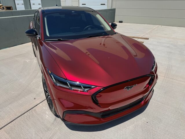 🔥 Red Hot & Shielded🛡️

This 2024 @ford Mustang Mach-E underwent our Full PPF application of @miraclecoat_official Coral Red Wrap. Providing protection from UV Rays, and Rock Chips. Comes with a 10 year warranty! 

Our team then sealed this Mach-E up with a Hydrophobic Ceramic Top-Coat. Granting extra protection against UV-Rays, Dirt, and other Hazardous Elements! 

Call or DM us today to book your Ceramic Coating and paint protection Appointment!

Az Auto Aesthetics 
7613 E Ray Rd #114, Mesa, AZ
85212
Open:
M-F 8:30 to 6 pm 
Sat 9 to 2 pm 
https://wedetailaz.com
📞(480) 241-9324

#ford #mustangmache #miraclecoat #ppf