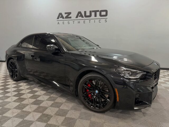 🏁Performance, Preserved.🛡️

This 2026 BMW M2 came in for our paint correction and ceramic coating to refine the finish and restore sharp, even clarity. We followed it with @feynlab Ceramic Ultra V2 to lock in long-term gloss and durability.

To protect it, our team installed our Full-Front + Track-Pack Coverage using @xpel Ultimate Plus Paint Protection Film, shielding high-impact areas from chips and track debris. The owner also opted for Full-Roof PPF Coverage, ensuring protection extends beyond the obvious zones.

Looking to protect your performance vehicle for the road and track?

📞📲 Call or DM us today to book your Paint Protection Film, Ceramic Coating, or Track-Pack coverage! 📞📲

Az Auto Aesthetics
7613 E Ray Rd #114, Mesa, AZ 85212
Open: M–F 8:30–6 PM | Sat 9–2 PM
https://wedetailaz.com
📞 (480) 241-9324

#bmwm2 #xpel #feynlab