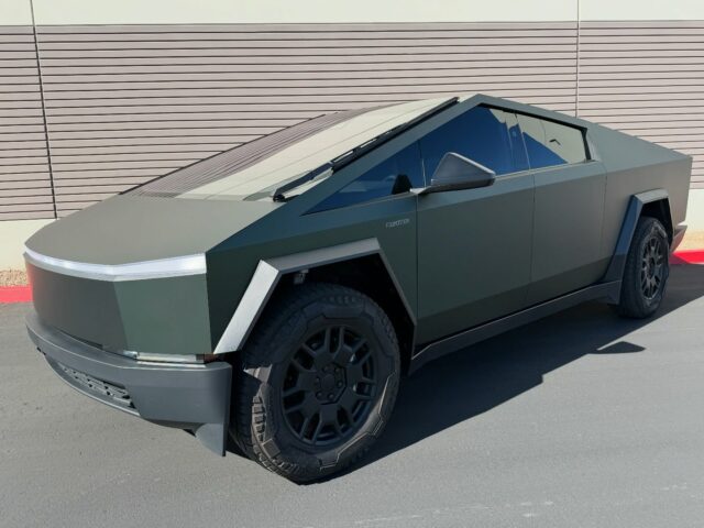 🌲Bare Metal Was Boring.🌲
This Cybertruck came in for a full transformation. We wrapped the entire vehicle in our Full-Body Coverage Option of @pureppf Satin Forest Green Paint Protection Film, giving it a completely different presence while protecting every panel from daily wear.

The owner also opted for our 5-Window Ceramic Tint using @xpel XR Prime, improving heat rejection, reducing glare, and keeping the cabin more comfortable.

Looking to transform and protect your vehicle the right way?

📞📲 Call or DM us today to book your Paint Protection Film or Ceramic Tint! 📞📲

Az Auto Aesthetics
7613 E Ray Rd #114, Mesa, AZ 85212
Open: M–F 8:30–6 PM | Sat 9–2 PM
https://wedetailaz.com
📞 (480) 241-9324

#cybertruck #pureppf #xpel