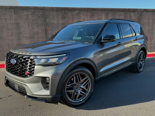 🕶️ Shaded from the rays ☀️

This 2025 @ford Explorer ST underwent our @xpel prime XR plus series nano-ceramic windshield tint. Providing 99% improvement over bare factory glass in heat rejection. Also 99% effective in blocking UV rays from entering cabin. Lifetime warranty against discoloring, fading and peeling.

Looking to add similar UV protection to your vehicle?

Call or DM us today to book your windshield tint Appointment!

Az Auto Aesthetics 
7613 E Ray Rd #114, Mesa, AZ
85212
Open:
M-F 8:30 to 6 pm 
Sat 9 to 2 pm 
https://wedetailaz.com
📞(480) 241-9324

#ford #explorerst #xpel #windshieldtint