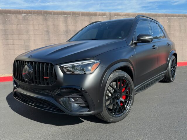 ♠️AMG, Reimagined.♠️

This 2026 Mercedes-Benz GLE-53 AMG came in for a full transformation focused on both protection and presence. We wrapped the entire vehicle in @xpel Stealth Paint Protection Film, converting the finish to a smooth satin look while protecting every panel underneath.

To complete the exterior, we performed a chrome delete, installed a customer-provided gloss black badge set and GT-style gloss black grille, powder coated the wheels, and painted the brake calipers to tighten up every detail. The satin finish was then topped with a matte ceramic over-coating for added durability and easier maintenance.

For comfort and daily usability, we applied our 7-Window + Windshield Ceramic Tint using @xpel XR Prime, improving heat rejection and UV protection across the entire cabin.

Looking to transform and protect your vehicle the right way?

📞📲 Call or DM us today to book your Paint Protection Film, Tint, or Ceramic Coatings! 📞📲

Az Auto Aesthetics
7613 E Ray Rd #114, Mesa, AZ 85212
Open: M–F 8:30–6 PM | Sat 9–2 PM
https://wedetailaz.com
📞 (480) 241-9324

#mercedes #xpel #ppf