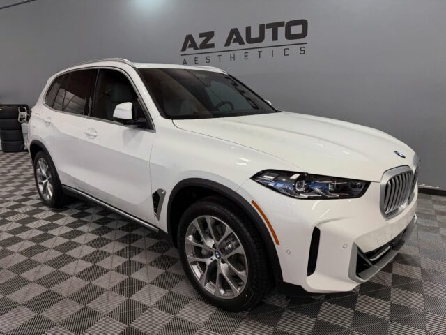 🛣️Engineered for the Road Ahead, Protected for against the years to come.🛡️
This 2026 BMW X5 received a full Paint Correction followed by @feynlab Ceramic Ultra V2, reducing factory defects, and increasing clarity, depth, and gloss. The exterior glass was also ceramic coated to improve water repellency and visibility in all conditions.

To complete the package, this X5 received our 7-Window + Windshield Ceramic Tint using @xpel XR Prime, reducing heat, glare, and UV exposure while maintaining a clean, factory look.

Interested in a finish that performs as well as your BMW does?

📞📲 Call or DM us today to book your Paint Protection Film install! 📞📲

Az Auto Aesthetics
7613 E Ray Rd #114, Mesa, AZ 85212
Open: M–F 8:30–6 PM | Sat 9–2 PM
https://wedetailaz.com
📞 (480) 241-9324

#BMW #feynlab #ceramiccoatings