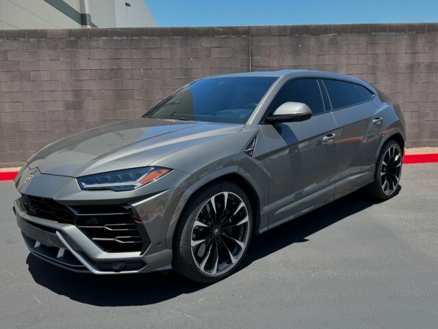 🕶️ Tinted & Tough 💪

This @lamborghini Urus underwent our @xpel prime XR plus series nano-ceramic windshield & window tint. Providing 99% improvement over bare factory glass in heat rejection. Also 99% effective in blocking UV rays from entering cabin. Lifetime warranty against discoloring, fading and peeling. 

Looking to add similar protection to your vehicle?

Call or DM us today to book your UV protection appointment!

Az Auto Aesthetics 
7613 E Ray Rd #114, Mesa, AZ
85212
Open:
M-F 8:30 to 6 pm 
Sat 9 to 2 pm 
https://wedetailaz.com
📞(480) 241-9324

#lamborghini #urus #windowtint #xpel #windshieldtint