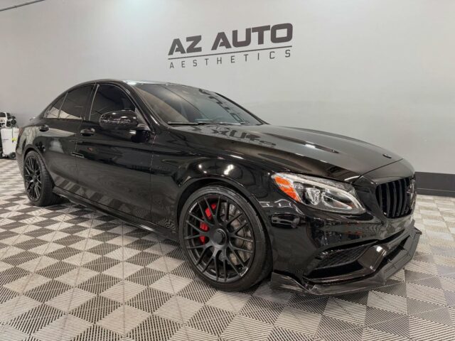♠️Cleaned Up and Blacked Out♠️

This 2019 Mercedes C63S came in to have the finish corrected and the front end refreshed. We performed a two-stage paint correction, removing the majority of surface defects and bringing back sharp, even clarity—no coating on this one, just properly refined paint.

Up front, we removed and replaced the existing Front bumper film with @xpel Ultimate Plus Paint Protection Film. We also installed @xpel black PPF on the hood to clean up cosmetic wear and keep the look consistent.

To finish it off, we swapped in a black GT-style grille and updated the badges to match, tying the whole front end together.

Looking to clean up and refresh your build the right way?

📞📲 Call or DM us today to book your Paint Correction or PPF install! 📞📲

Az Auto Aesthetics
7613 E Ray Rd #114, Mesa, AZ 85212
Open: M–F 8:30–6 PM | Sat 9–2 PM
https://wedetailaz.com
📞 (480) 241-9324

#xpel #mercedesamg #xpelppf