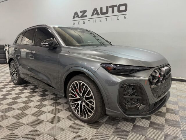 🪨Miles Start at the Front.🪨
This 2025 Audi SQ5 came in for our Full-Front Coverage using @xpel Ultimate Plus Paint Protection Film, protecting the most exposed areas from rock chips, road debris, and everyday driving wear.

The install keeps the factory look intact while adding real protection where it matters most—so the car can be driven hard without showing it.

Looking to protect your vehicle before the miles add up?

📞📲 Call or DM us today to book your Paint Protection Film install! 📞📲

Az Auto Aesthetics
7613 E Ray Rd #114, Mesa, AZ 85212
Open: M–F 8:30–6 PM | Sat 9–2 PM
https://wedetailaz.com
📞 (480) 241-9324

#audisq5 #xpelppf #paintprotectionfilm #arizona