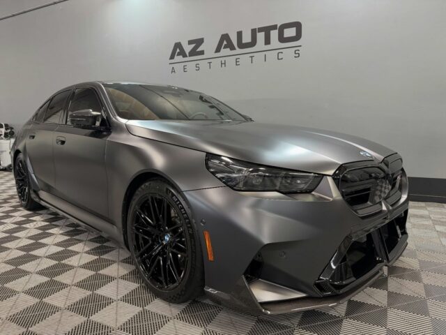 💨Engineered to Move. Protection Before It’s Needed.🛡️
This 2026 BMW M5 came in for our Full-Front Coverage using @xpel Ultimate Plus Paint Protection Film, shielding the areas that take the most impact while preserving the factory finish.

The owner also opted for PPF coverage on the carbon roof, keeping one of the most exposed (and expensive) surfaces protected without altering its look.

To finish it properly, we performed a Wheels-Off + Brake Caliper Ceramic Coating, helping manage brake dust, heat, and long-term maintenance.

Looking to protect your performance build the right way?

📞📲 Call or DM us today to book your Paint Protection Film or Ceramic Coating! 📞📲

Az Auto Aesthetics
7613 E Ray Rd #114, Mesa, AZ 85212
Open: M–F 8:30–6 PM | Sat 9–2 PM
https://wedetailaz.com
📞 (480) 241-9324

#bmwm5 #xpelppf #feynlab