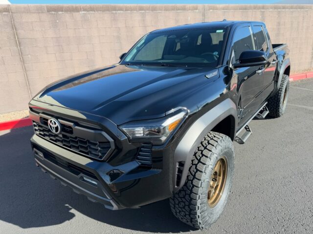 🏔️Ready for the Rough Stuff.🏔️

This 2025 Toyota Tacoma TRD came in for our Full-Front + Track-Pack Coverage using @xpel Ultimate Plus Paint Protection Film, shielding the areas that take the most abuse from rocks, trail debris, and daily driving wear.

The added Track-Pack coverage extends protection to high-impact zones (Pillars, Roofline, Lower door, Rock-Guards, and Rear Splash Guard), giving this Tacoma the confidence to leave pavement without fear of major cosmetic wear and tear.

Looking to protect your truck before the adventure starts?

📞📲 Call or DM us today to book your Paint Protection Film install! 📞📲

Az Auto Aesthetics
7613 E Ray Rd #114, Mesa, AZ 85212
Open: M–F 8:30–6 PM | Sat 9–2 PM
https://wedetailaz.com
📞 (480) 241-9324

#xpel #tacomatrd #toyota