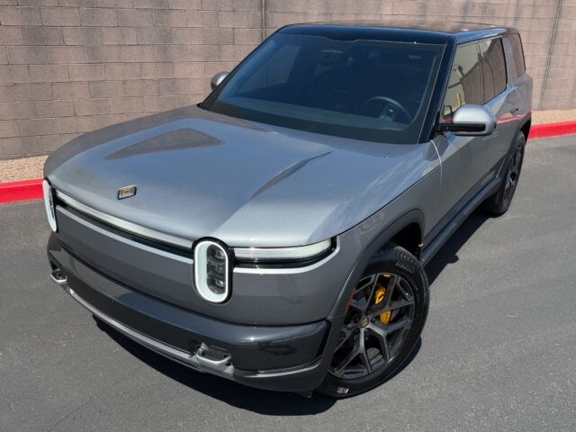 🌲Adventure Ready. Protected From Day One.🛡️

This Rivian R2 underwent our Full-Body Coverage Option of @xpel Ultimate Plus Paint Protection Film, protecting every painted surface from rock chips, road debris, and everyday wear while preserving the factory finish underneath.

With the entire exterior protected, our team completed the package with our 7-Window + Windshield Ceramic Tint using @xpel XR Prime, helping reduce cabin heat, block harmful UV rays, and cut glare for a more comfortable driving experience.

Built with adventure in mind, the R2 is meant to handle everything from daily commutes to weekend getaways. With full-body PPF and ceramic tint, this one is prepared for plenty of miles ahead.

Looking to protect your new vehicle before the road starts leaving its mark?

📞📲 Call or DM us today to book your Paint Protection Film or Ceramic Window Tint!

Az Auto Aesthetics
7613 E Ray Rd #114, Mesa, AZ 85212
Open: M–F 8:30–6 PM | Sat 9–2 PM
https://wedetailaz.com
📞 (480) 241-9324