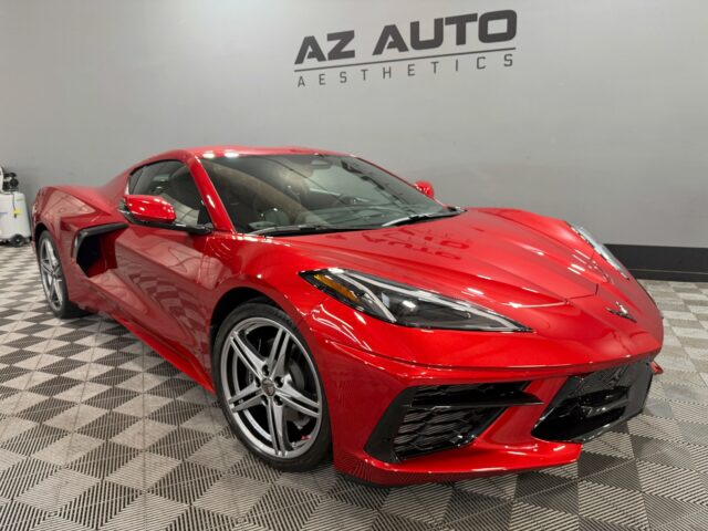 🪨Protected Before the First Chip.🪨
This 2026 Corvette C8 Stingray underwent our Paint Correction & Ceramic Coating, refining the finish and bringing out clean, even clarity throughout the vehicle. It was then protected with @feynlab Ceramic Ultra V2, adding long-term surface protection and making maintenance easier moving forward.

Up front, we installed our Full-Front Coverage Option of @xpel Ultimate Plus Paint Protection Film, protecting the highest-impact areas from rock chips and road debris while preserving the corrected finish.

To finish the build, our team completed a Wheels-Off + Brake Caliper Ceramic Coating using @feynlab, helping keep brake dust, road grime, and heat-related buildup from taking away from the details.

Looking to protect your weekend toy before the wear starts adding up?

📞📲 Call or DM us today to book your Paint Correction, Ceramic Coating, or PPF install! 📞📲

Az Auto Aesthetics
7613 E Ray Rd #114, Mesa, AZ 85212
Open: M–F 8:30–6 PM | Sat 9–2 PM
https://wedetailaz.com
📞 (480) 241-9324