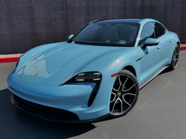 🥶 Frozen Blue Fully Shielded 🛡️
This @porsche Taycan underwent our Full Frontal Coverage option of @xpel Ultimate Plus .10mm Paint Protection Film. This Film coverage protects against Rock-Chips and Scratches where it’s needed most.
Looking to add similar protection to your vehicle?
Call or DM us today to book your paint protection film appointment!
Az Auto Aesthetics
7613 E Ray Rd #114, Mesa, AZ
85212
Open:
M-F 8:30 to 6 pm
Sat 9 to 2 pm
https://wedetailaz.com
📞(480) 241-9324
#xpelultimateplus #porsche #taycan #paintprotectionfilm