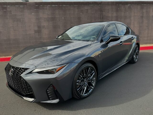 🛡️ Protected for any road ahead 🏔️ 

This 2025 @lexususa IS500 underwent our Full Frontal Coverage option of @xpel Ultimate Plus .10mm Paint Protection Film. This Film coverage protects against Rock-Chips and Scratches where it’s needed most. This customer also opted for extra PPF protection on the A-pillar & Roofline. 

Adding a touch of style & comfort this customer also opted for our @xpel prime XR plus series nano-ceramic window tint on all windows. Providing 99% improvement over bare factory glass in heat rejection. Also 99% effective in blocking UV rays from entering cabin. Lifetime warranty against discoloring, fading and peeling. 

Looking to add similar protection to your vehicle?

Call or DM us today to book your UV protection & paint protection film appointment!

Az Auto Aesthetics 
7613 E Ray Rd #114, Mesa, AZ
85212
Open:
M-F 8:30 to 6 pm 
Sat 9 to 2 pm 
https://wedetailaz.com
📞(480) 241-9324

#lexus #is500 #xpelultimateplus #windowtint